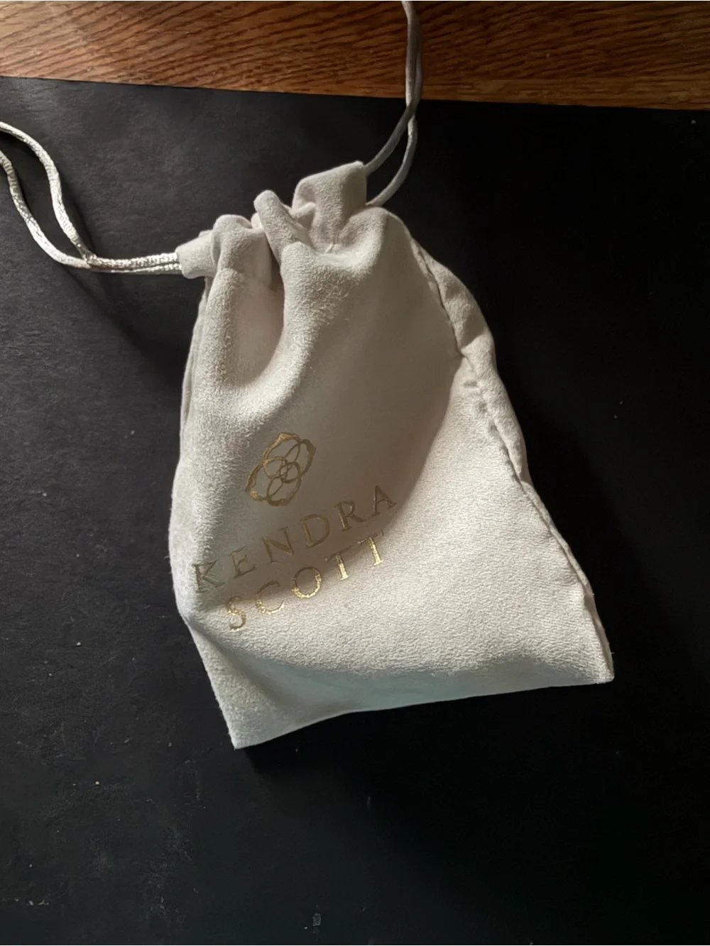 Kendra Scott Silver Crystal Bow Necklace with Pearl Accents